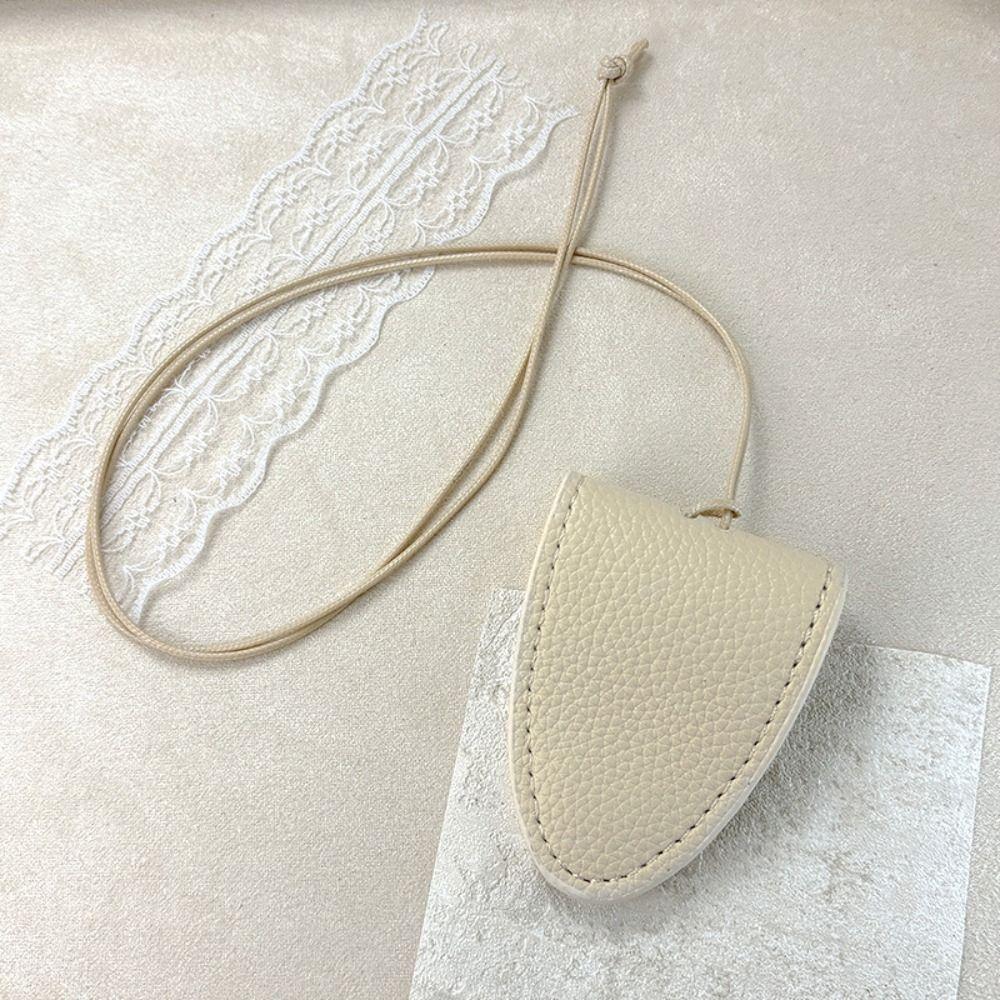 Hanging Neck Sunglasses Pendant Clip PU Leather Neck Hanging Glasses Chain Portable Glasses Clip