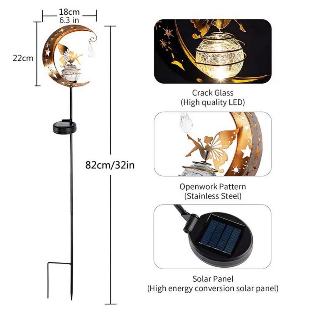 1pcs Solar Garden Light Outdoor Decorative Landscape Light