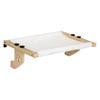 Wooden cat hammock hanging nest hanging bed on the window hanging balcony hanging cat nest by the bed basking in the sun plush pet bed