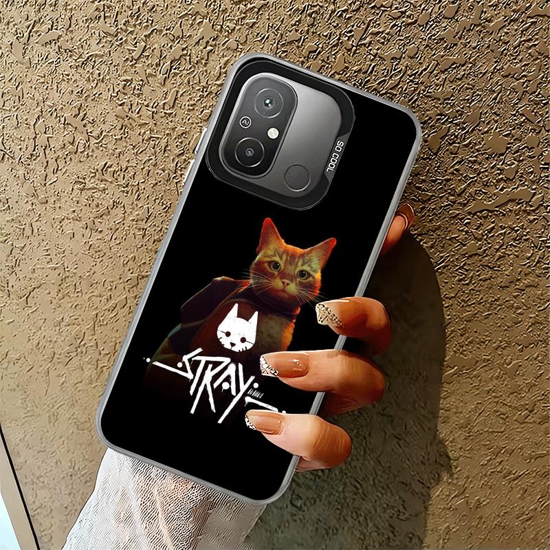 Stray Cat Game B-12 Shockproof Phone Case for Xiaomi Poco X7 X6 X5 X3 Pro F7 Ultra M8 Redmi 15C 15 14C 13C 12C 10C 13 12 10