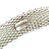 Excellent TIFFANY&Co. bracelet Somerset mesh Bangle Silver 925 Women Used