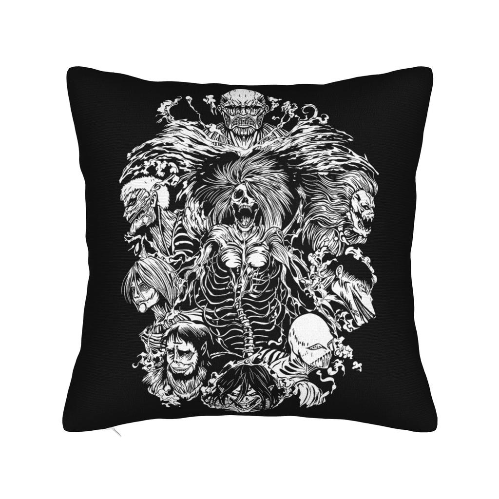 Armin Arlert Attack on Titan Kissenbezug Druckstoff Kissenbezug Dekorative Kissenhülle Sitzfläche Quadratisch 40*40cm