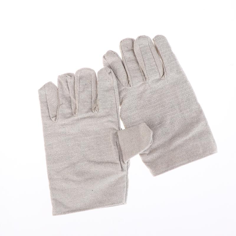 5/10/15Pair Welding Canvas Gloves Wear-Resistant And Thickened Welding Gloves Protective Labor Protection Gloves