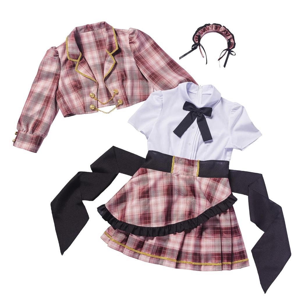 Clearstone Lyrical Palette Cosplay Halloween Idol Bunda Maid Pink Dámská
