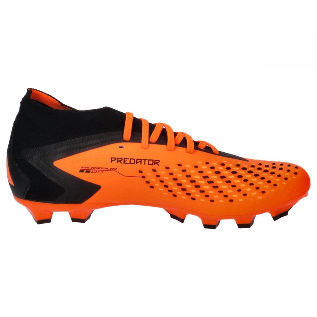 Adidas Predator LTC71 Fußballmannschaft Solar Schwarz Größe 2E Accuracy.2 HG/AG Stollen, Orange/Core Black/Core (GW4629), 25,5 cm,