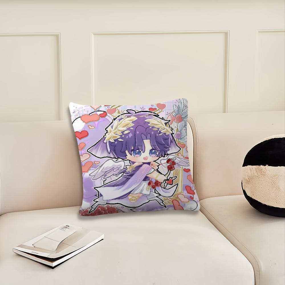 Spiel Love and Deepspace Himmlische Gottheit Kissenbezug Kissenbezug Dekoration Zimmer Zuhause Sofa Wohnen Büro Auto Nordische Schlichtheit