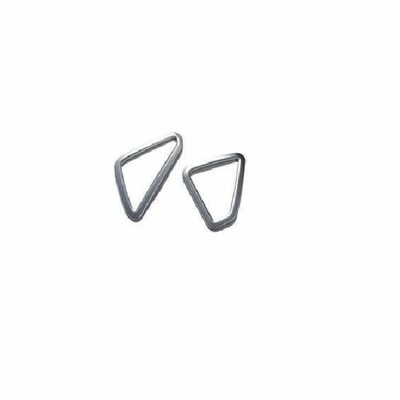 Instrument L&R Air Outlet Vent Trim For BMW X5 X6 F15 F16 2014-2018 Matte Silver