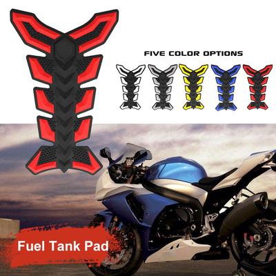Universal Motorcycle 3D Rubber Gas Oil Fuel Tank Pad Protector Decal