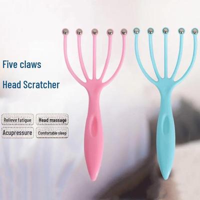 Five-Claw Scalp Massager - Manual Head Massage and Meridian Care Tool
