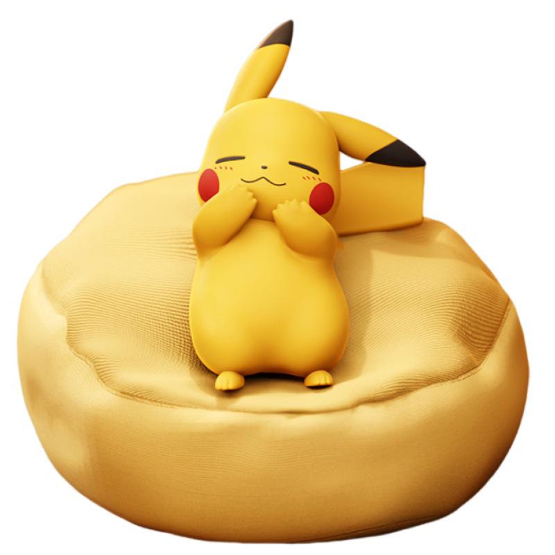 New Genuine Pokémon Leisure Series Sleeping Posture Blind Box Figurines