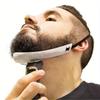 Neckline Shaving Template Beard Shaper Neckline Guide & Trimmer Kit with Stencil Beard Trimming Board