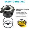 Spider Gasket Kit Pool Sand Filter Valve Seal Gasket Parts Replacement for Hayward Sp0714t Vari-Flo XL Valve and SPX0714CA O-Rings Gasket