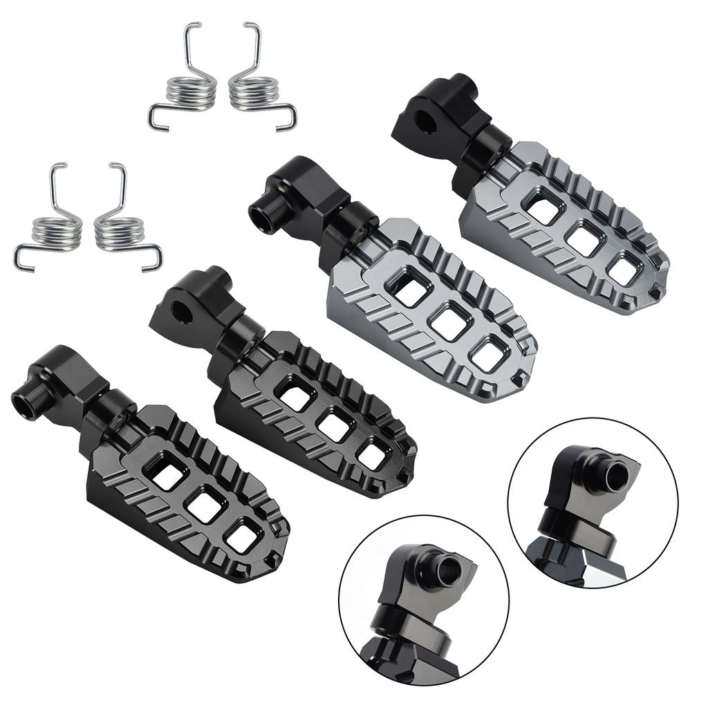 Front Footrests Foot Pegs Fit for YAMAHA Tenere 700 XTZ700 YZ250X YZ125X 19-24