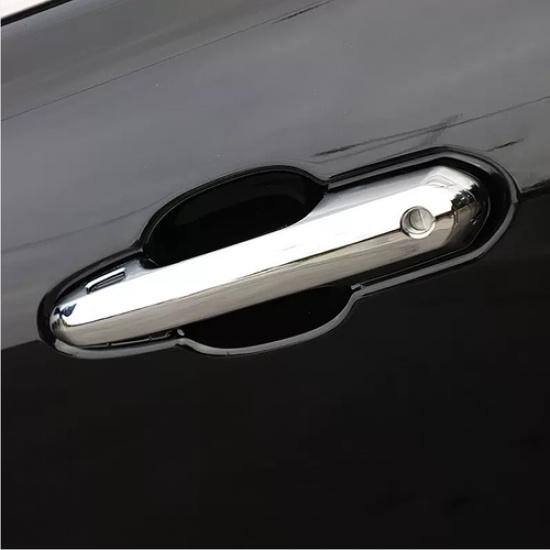 Chrome Door Handle Cover Molding Trim 4pcs For Toyota Highlander -2025