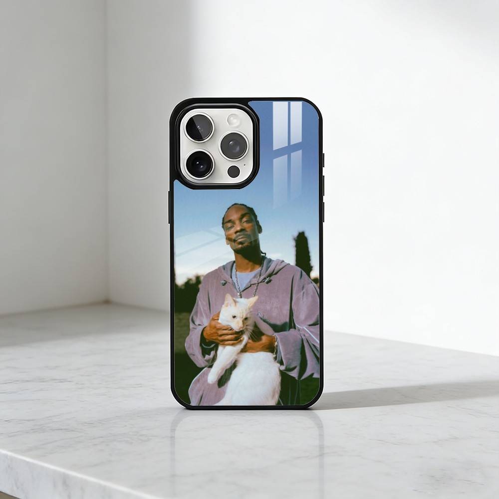 S-Snoop D-Dogg Phone Case For iPhone17,16,15,14,13 Plus,Pro Max Magnetic For Magsafe Wireless Charging