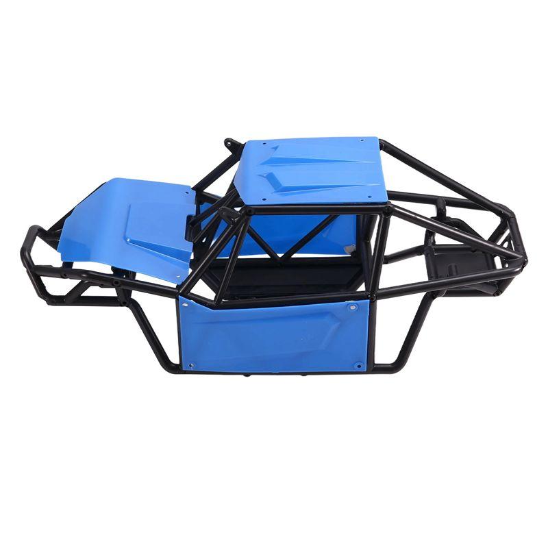 

A71Z Rock Tarantula Nylon Buggy-Body Shell Chassis Kit For 1/18 RC Crawler TRX4M Upgrade синій