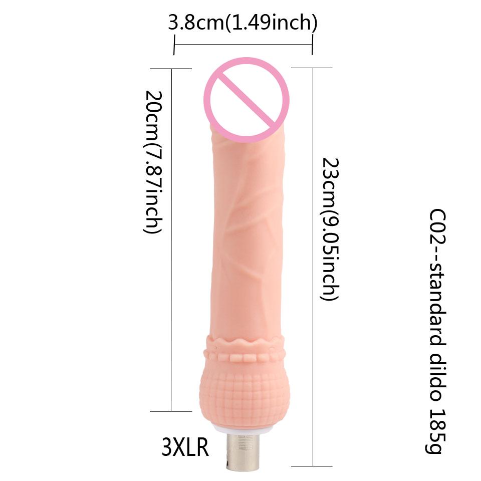 DTSUDU Sex Machine Accessory For Sex Machine, With 3XLR Connector, Toy Suction Cup, Adjustable Length Angle Accessory