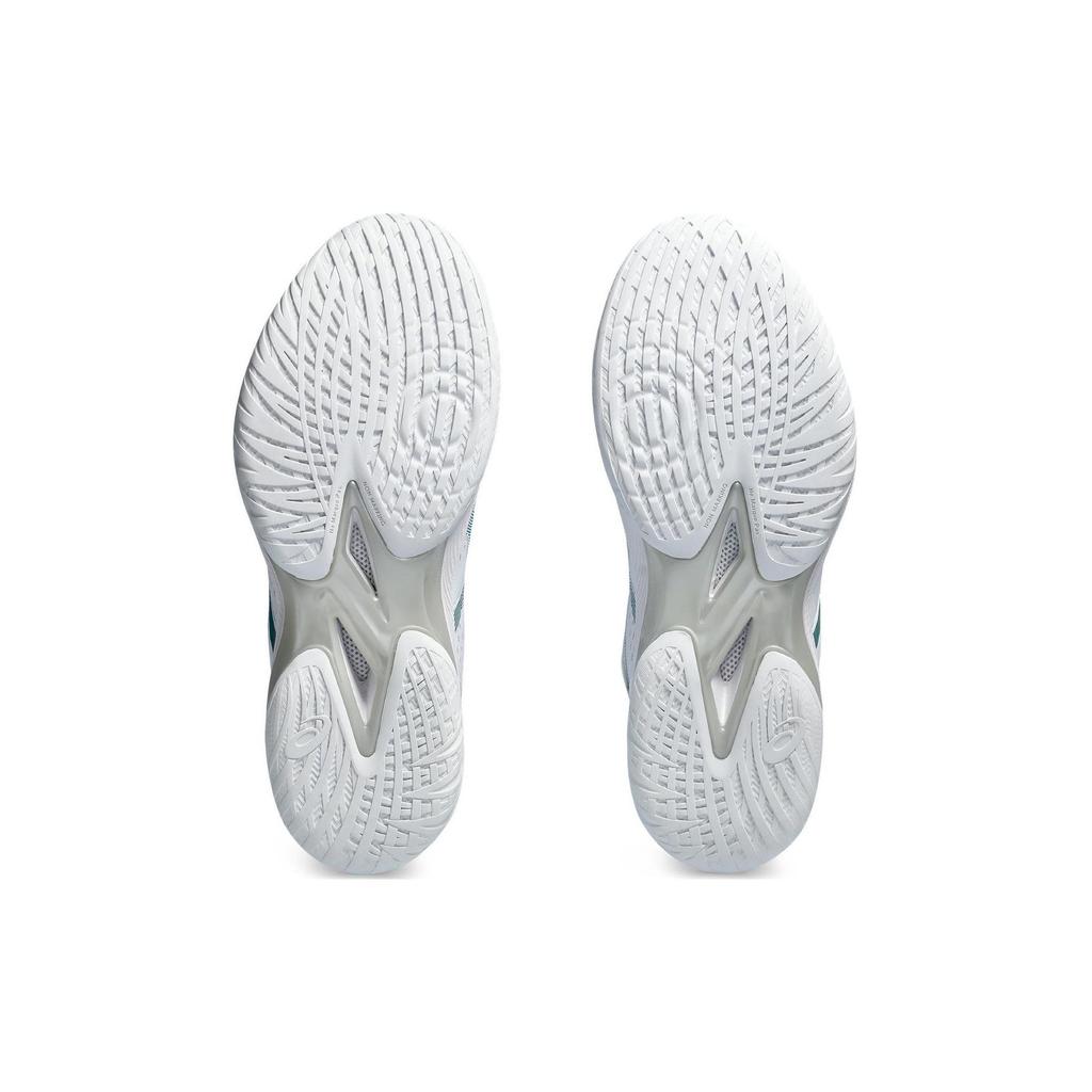 ASICS Gelhoop V16 White Rich Teal Unisex Sneakers 1063A078-101