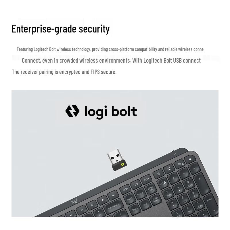 Logitech MX Keys Wireless Bluetooth Keyboard