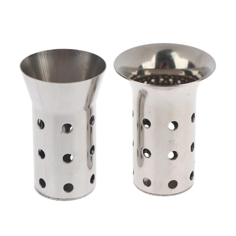 51Mm 60Mm Inlet Motorcycle Exhaust Muffler Adjustable Db Killer Noise Sound Eliminator Stainless Steel