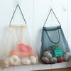 Modern Minimalist Wall Hanging Storage Bag With Polyester Cotton Rope For Home Office Decor