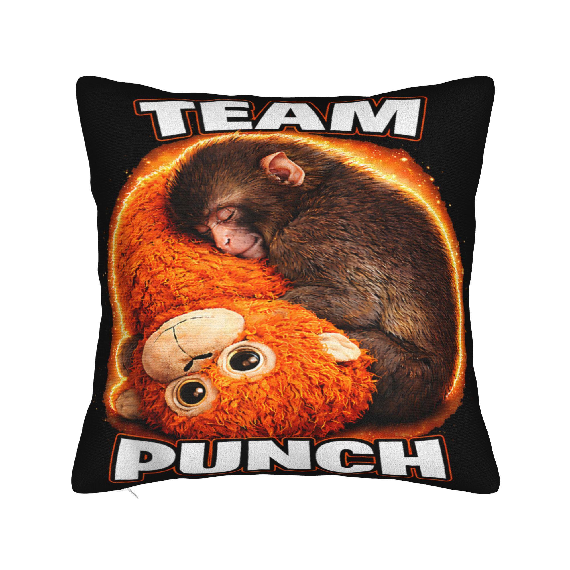 Pillow Cover Punch Monkey in My Punch Era  Morden Pillow Case For Living Room Sofa Pillowcases 30x30cm 12x12in