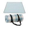 ewinstore Thick 4mm Leisure Large Size Picnic Mat for with Storage Perfect for Tent Camping Outdoor Cherry Blossom Beach Blue Sheet, Stylish,