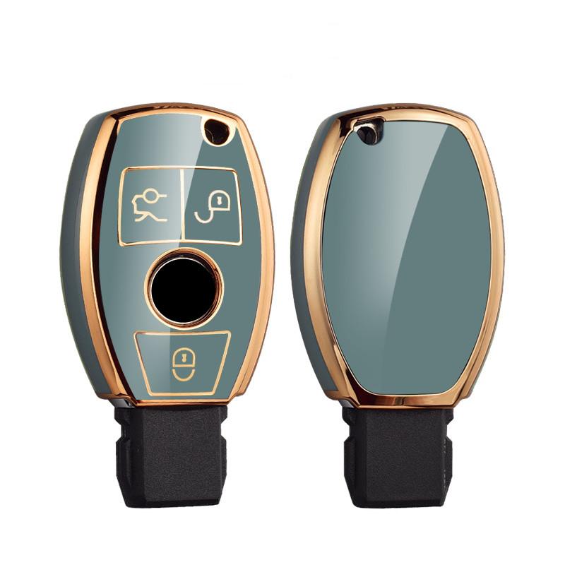 TPU Auto Fernbedienung Schlüsselhülle Abdeckung Schale Fob Für Mercedes Benz A B C E S Klasse W204 W205 W212 W213 W176 GLC CLA AMG W177 X167
