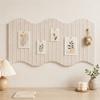 Does Not Hurt Wall Felt Board Vertical Ribbed Texture Photo Wall Sticker  Dormitory Decoration