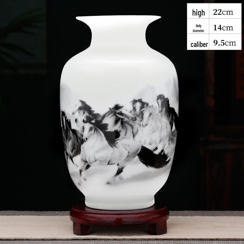 Jingdezhen Ceramic Vases - Chinese Home Decor for TV Cabinets & Shelves