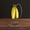 Banana Hanger, Stainless Steel with Hook Fruit Stand, Keep Bananas Free Longer, Space-Saving Rack for Kitchen Countertop