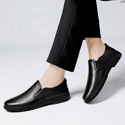 Genuine Leather Men Casual Shoes Breathable Slip On Flats New  Designer Men's Loafers Leisure Walk Driving Shoes Comfy Moccasins