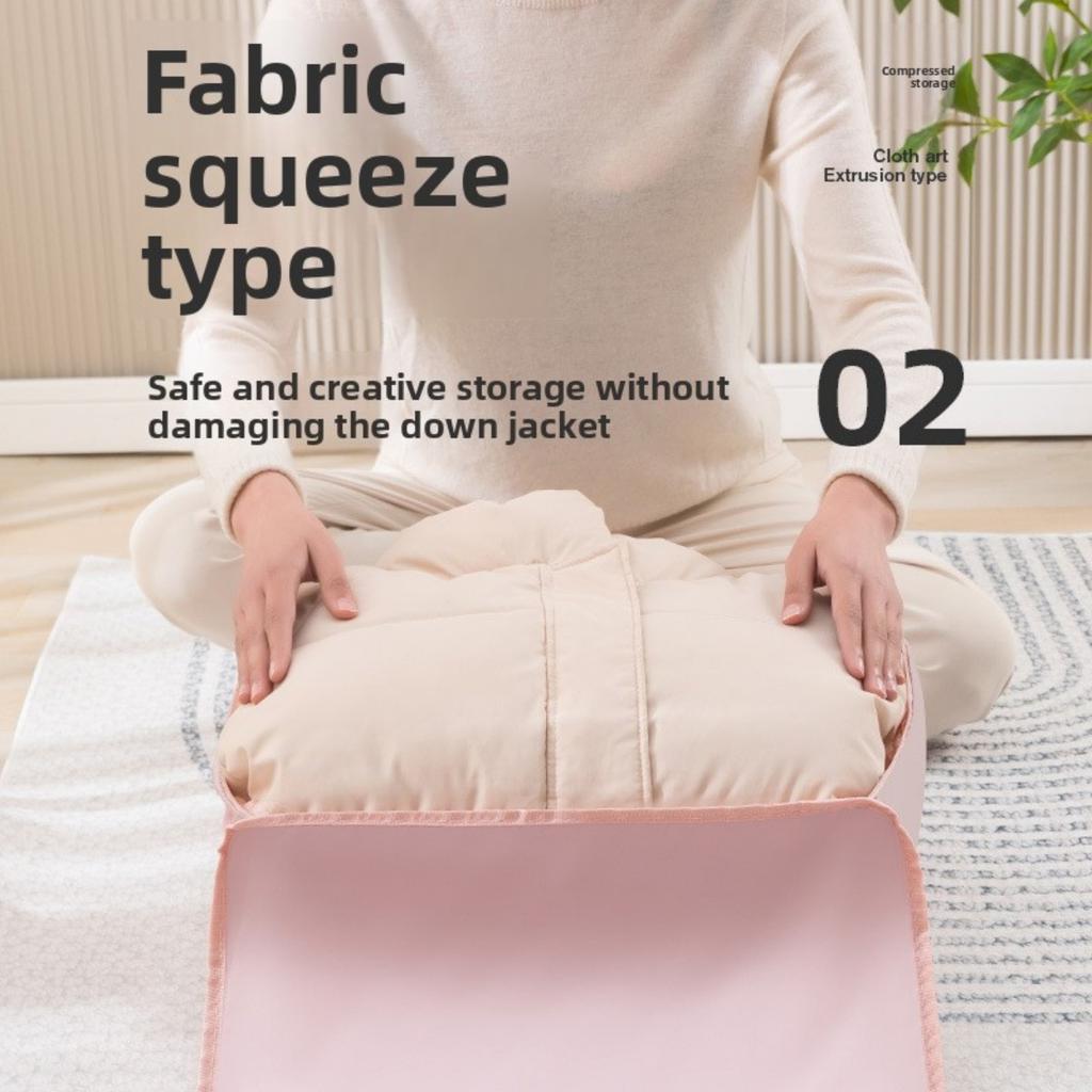 Super Large Capacity Multifunctional Compression Storage Bag, Suitable for Bedding, Down Comforters and Clothing, Moving, Bedroom, Dormitory