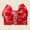 Japanese Kimono Bow Belt Pre Tied for Lady Costume Accessories Dress Cosplay