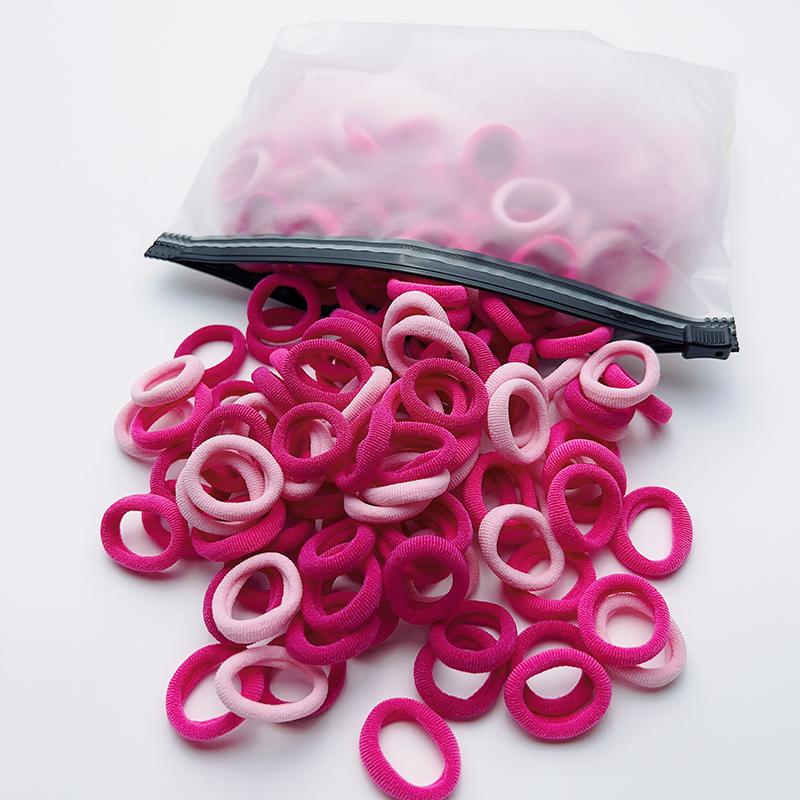 100 Stück elastische Haargummis für Kinder, Haarspangen, Haarbänder, Haaraccessoires für Mädchen, Haargummis, Haarspangen, Stirnbänder, Baby-Haaraccessoires