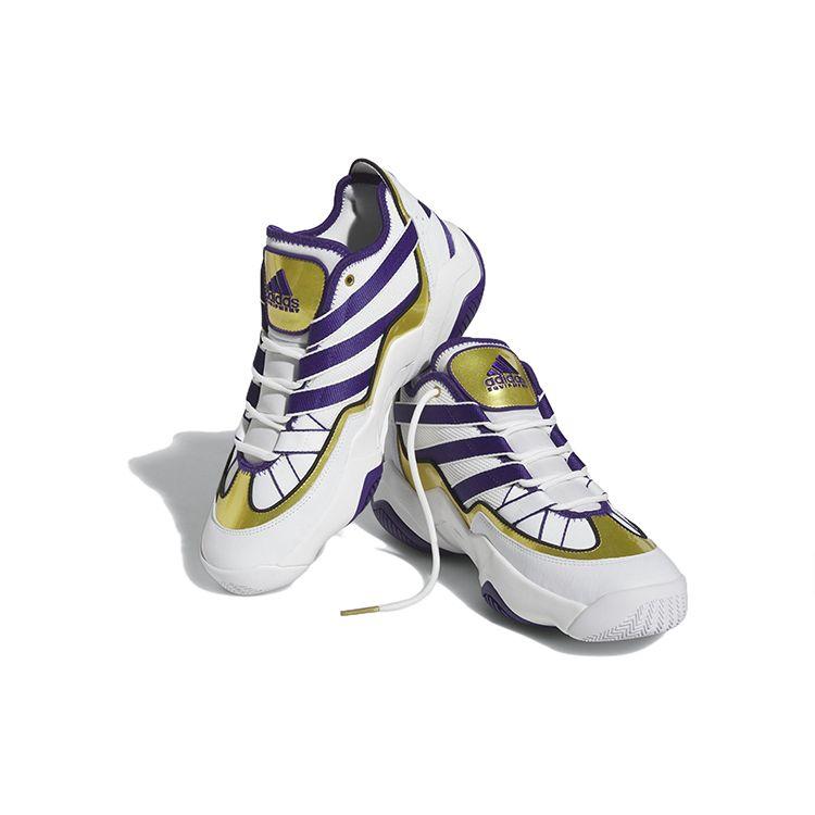 Adidas Top Deset 2010 Lakers Pánské Tenisky Bílá Cloud-White Tým-College-Fialová HQ4624