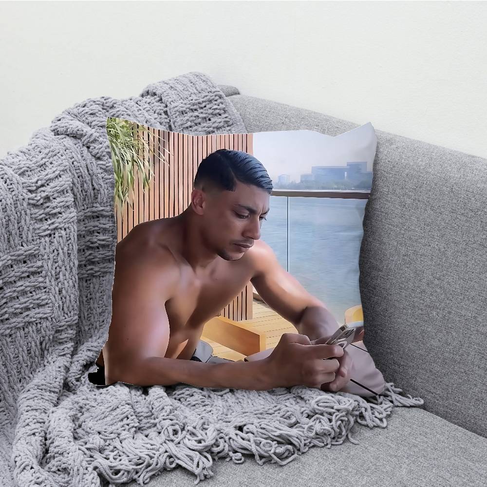 O-Omerta M-Maes Pillow Case For Sofa Decor Car Office Room Printing Cushion Cover Decorations and Protector