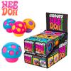 Needoh Groovy Shroom Squishy Fidget Leketøy Retro Sopp Myk Stressball Ikke-giftig Angstlindring Beroligende Skrivebordsledsager Leketøy