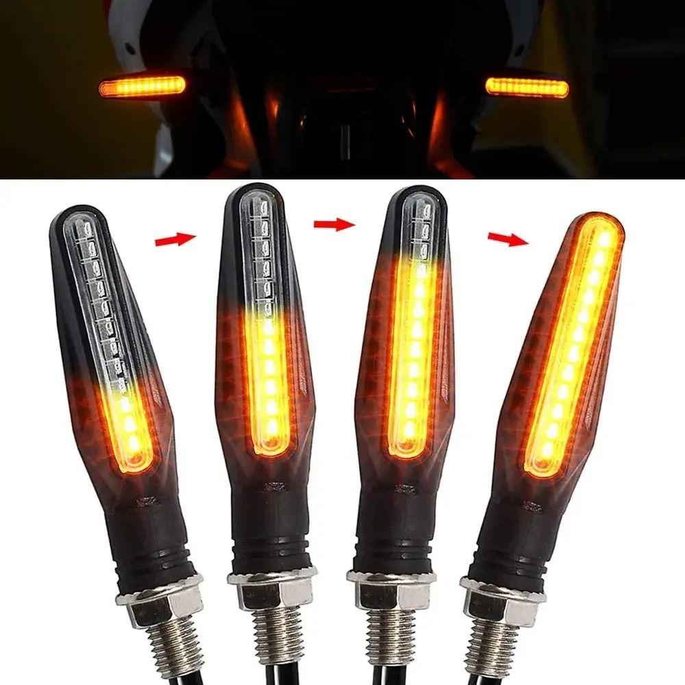 IP68 Waterproof Turn Signal Light LED Stop Signal Rear Lights Directional Indicators  Motorcycle