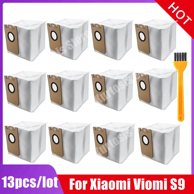 Haupt-Seitenbürste Hepa-Filter Staubbeutel Mopptücher Lappen Zubehör-Set für Xiaomi Viomi S9 Roboter-Staubsauger Ersatzteile