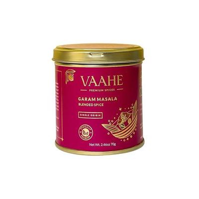 VAAHE Garam Masala | Amestec de 17+ Condimente Naturale | Măcinat și Ambalat Proaspăt | 100% Pur și Natural | Origine Unică | Cutie Premium din Tinichea (70 grame)