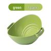 CHAHUA Thickened Plastic Drain Basket for Fruit Washing