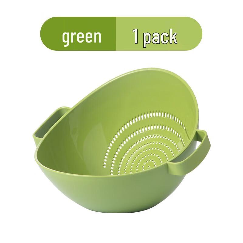 CHAHUA Thickened Plastic Drain Basket for Fruit Washing