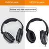 HD 448 HD428 HD419 Ear Pads and Headband - defean Replacement Repair Parts Suit Ear Cushion Compatible with Sennheiser HD418, HD419, HD428, HD429,