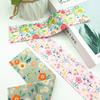 40Pcs Quilting Jelly Rolls Colorful Fabric Strips 6.5CM Sewing Craft DIY Cotton Quilting Strips Patchwork Fabric Floral Printed