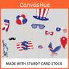 Independence Day Theme Star Pattern Creativity Party Decor Paper Props Photo