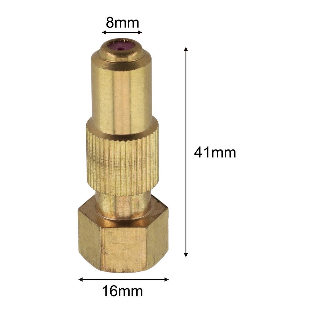 Landwirtschaftliche Bewässerungsdüse Einstellbare Keramikdüse 16*41*8MM Mühelose Installation Hochwertige Keramik