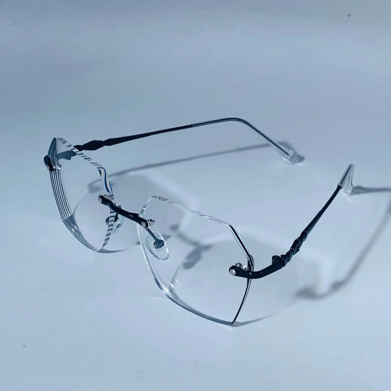 

Очки без оправы Anti-Blue с прямой трансляцией, плоские очки с оправой для близорукости, без макияжа, очки для селфи при близорукости для женщин 400 degree myopia lenses