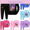 Kpop Demon Hunters Children Short Sleeve Shorts Pajama Set For Sleepwear And Family Comfort