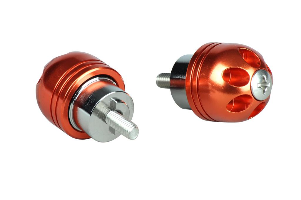 POSH 031179-14-10 Motorcycle Supplies, Handlebar End, Big Bar End for M6 Honda (Weighted Type),